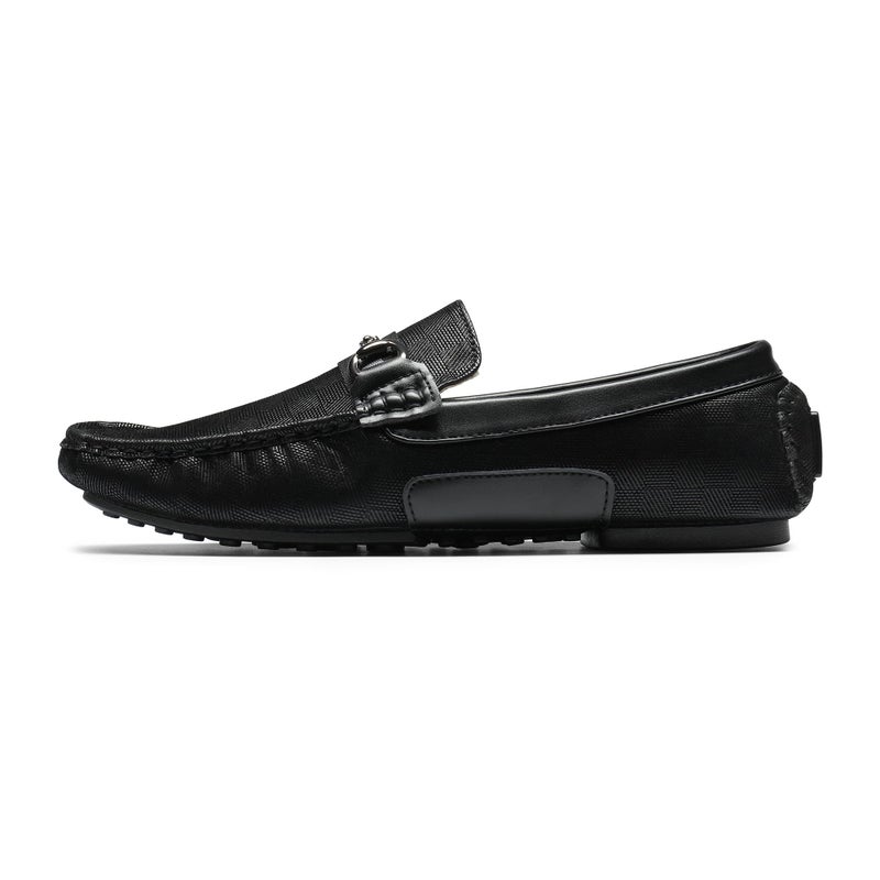 Bruno Marc Men's Driving Penny Loafers Casual Moccasins Shoes,Size 9,Black - Image 2